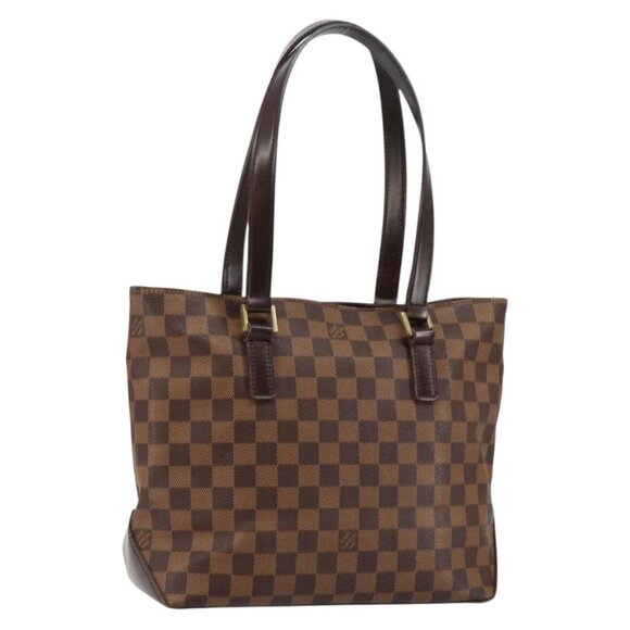 LOUIS VUITTON Damier Ebene Cabas Piano Tote Bag M51148 LV Auth 145837 - Picture 3 of 16